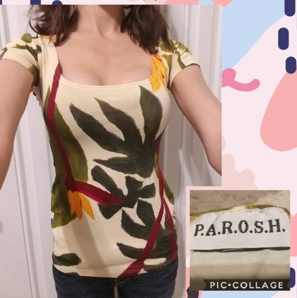 Nice P.A.R.O.S.H. blouse - Picture 1 of 6